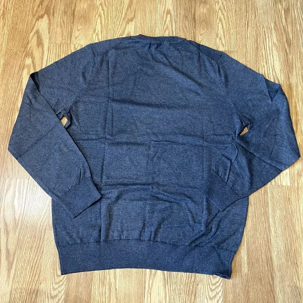 Banana Republic Long Sleeve Eco Sweater Gray Large